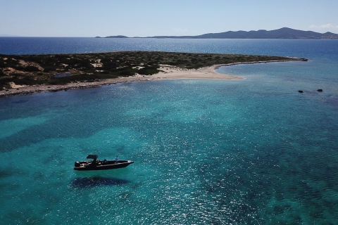 Z Ornos: prywatny rejs Mykonos do Paros z napojami