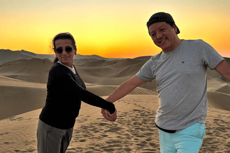 Lima: Tour privato a Paracas e all&#039;oasi di Huacachina e tramonto