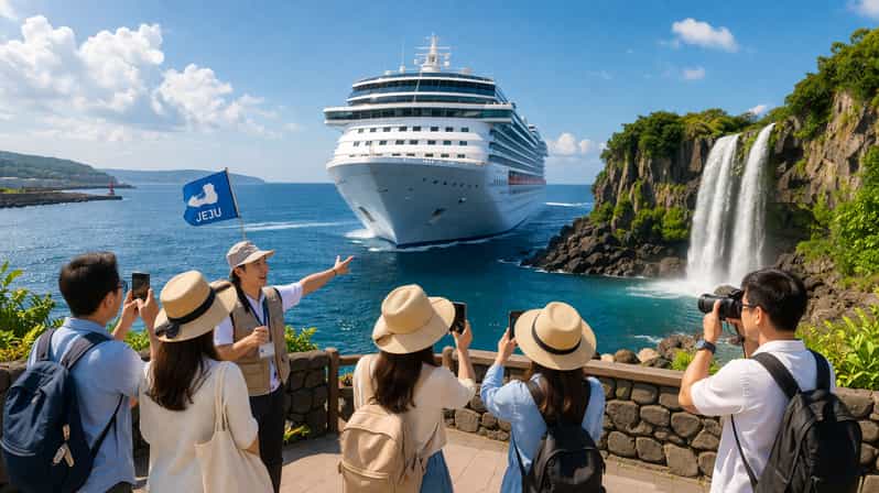 Jeju: Celodenní výlet pro hosty výletní lodi zapsaný na seznamu UNESCO