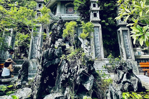 Marble Mountains -My Son Sanctuary by Private CarDepature From Hoi An