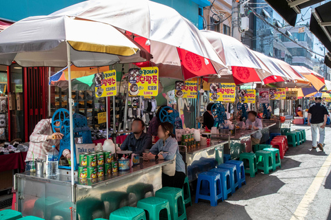Busan: Sky Capsule, Local Street Food and Sunset/Night Views Nightview Shared Tour, Meet at KTX Busan Station