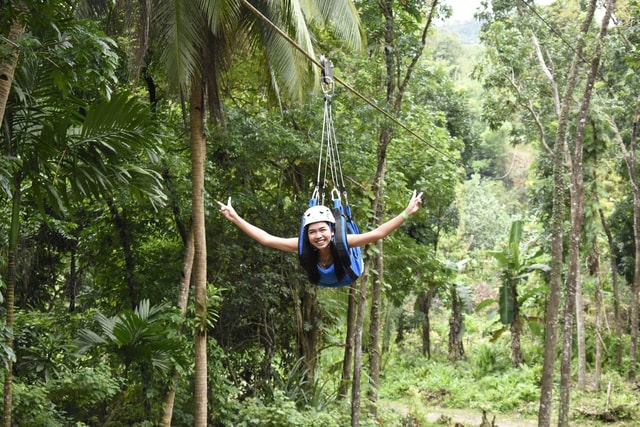 Boracay Zipline, Kayaking, and Kawa Hot Bath Combo