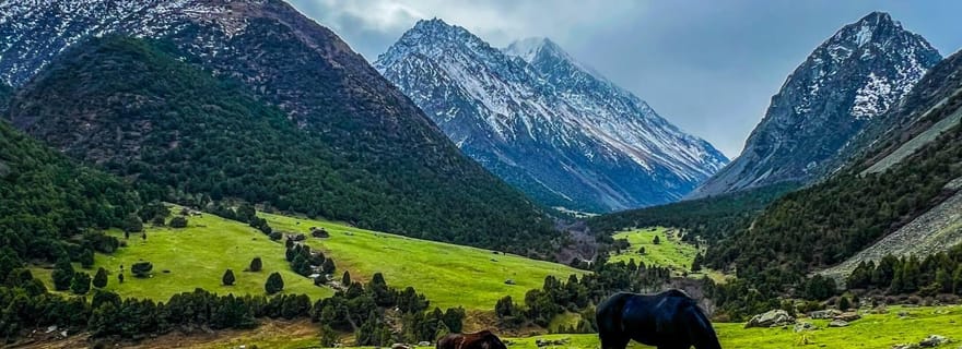 Depuis Bishkek : Visite des gorges d'Alammedinsky et des chutes d'eau de Teke-Tor