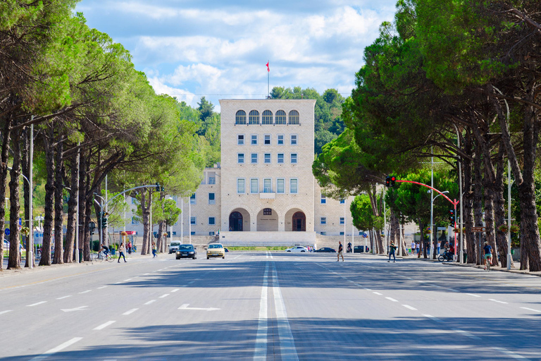 Tirana Bike Tour with Local Guide in English or Czech