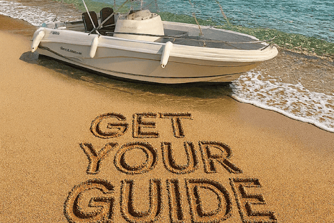 Sète: Discover the Thau basin and its beach by boat without a license