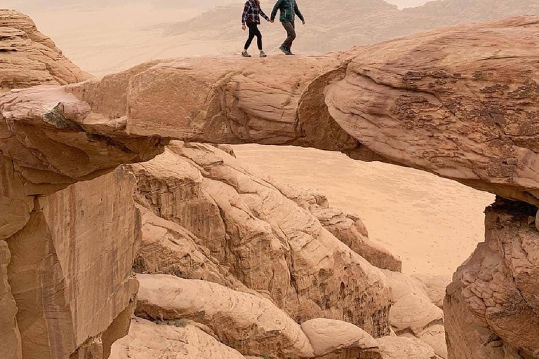 Wadi Rum: 2-Day Desert Tour with Camp, Meals, & Guide