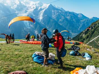 Chamonix: Vuelo en parapente biplaza