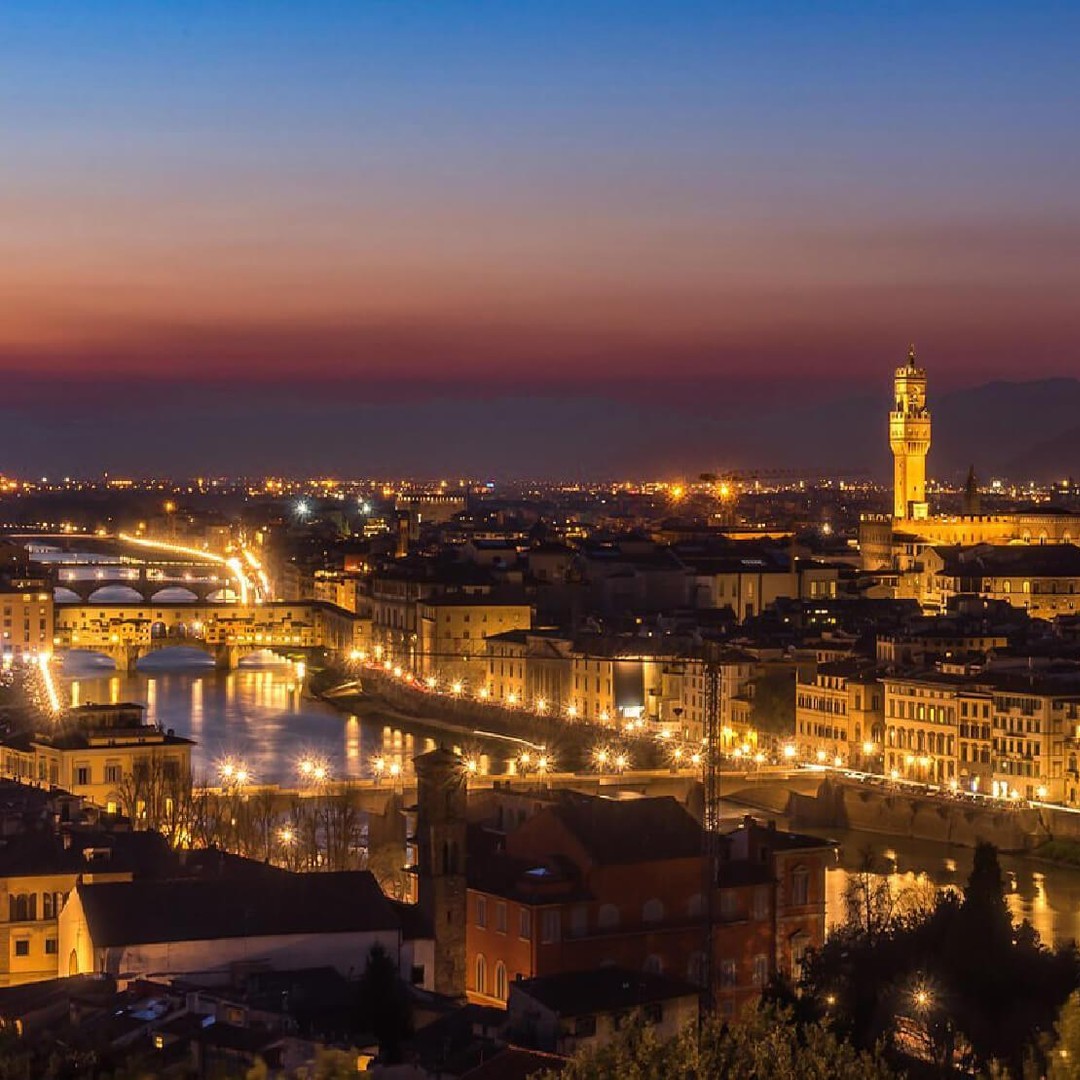 フィレンツェ：サンセットパノラマツアー フィエーゾレ