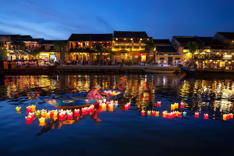 Coconut Jungle &amp; Basket Boat &amp; Hoi An City &amp; Release LanternTour particular, traslado de carro particular e guia de turismo particular