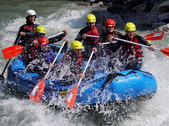Salzburg: Wildwasser-Rafting auf der Salzach