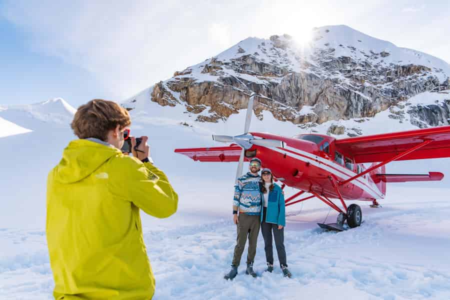 Talkeetna: Denali Flugtour mit Gletscherlandung. Foto: GetYourGuide