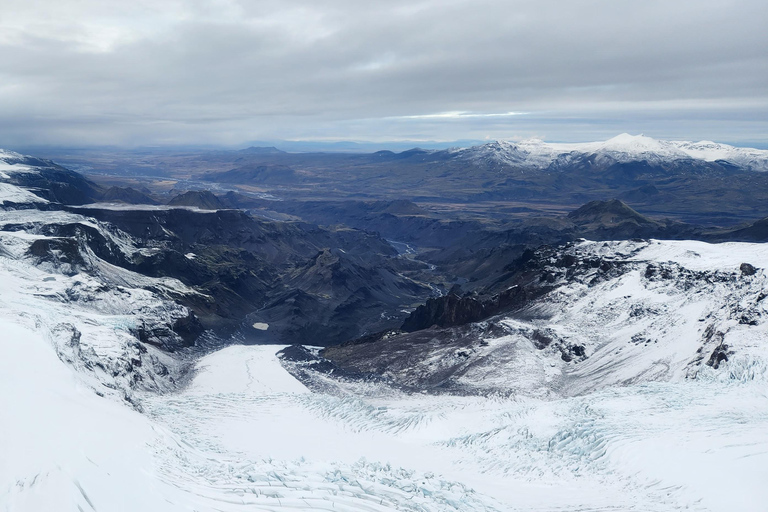 Reykjavik: schilderachtige helikoptervlucht en berglanding