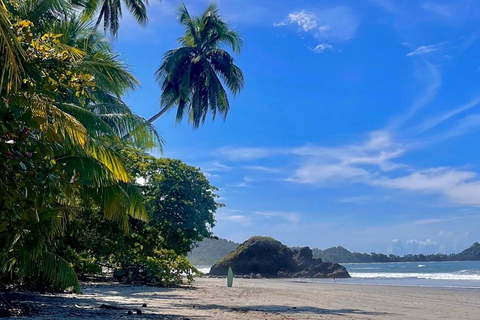 Percussive Massage Therapy + Assisted Stretching on beach