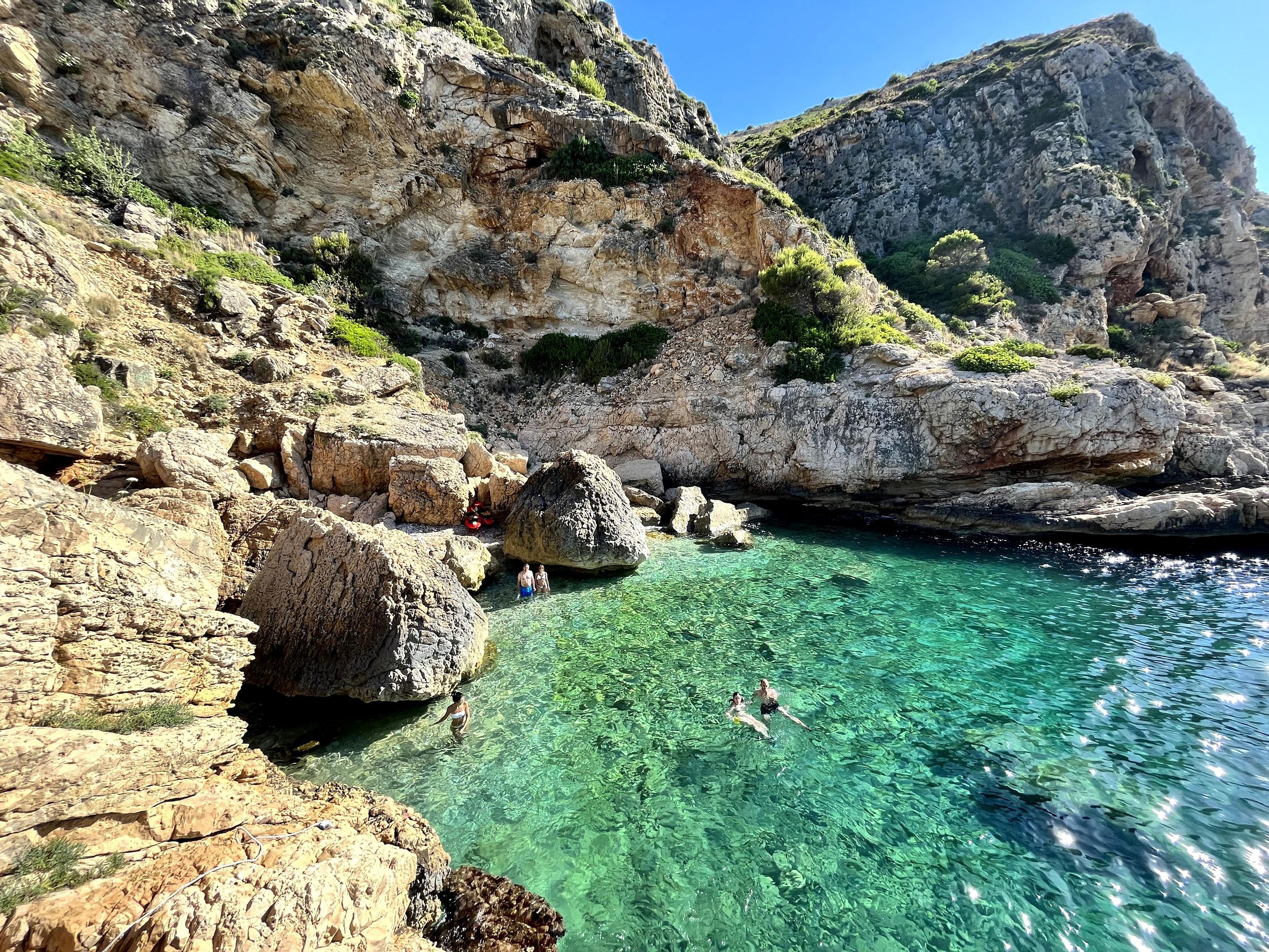 Xàbia: Schnorcheln im Meeresschutzgebiet San Antonio und Kajaktour durch die Höhle