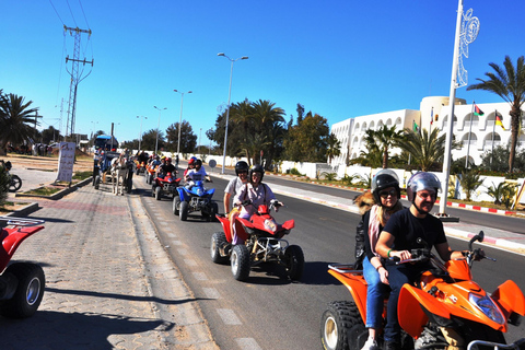 Djerba: Quad Bike Ride to the Blue Lagoon杰尔巴岛：1.5 小时四轮越野车之旅，前往蓝色泻湖