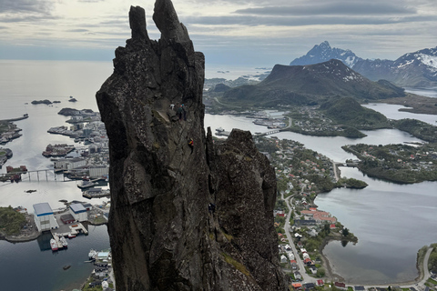 Lofoten: Climb Svolværgeita with a Certified Mountain Guide