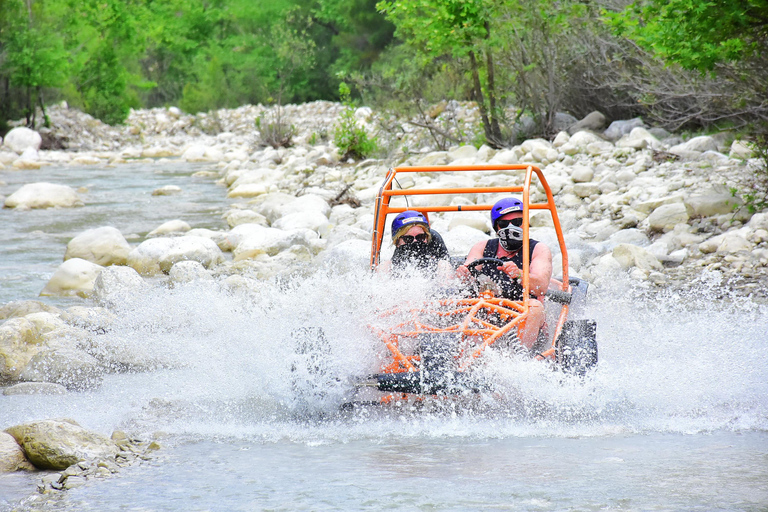 Alanya: Rafting, Buggy Ride and Zipline Combined Tour Rafting, Buggy Riding, Zipline Combo Tour With Transfer