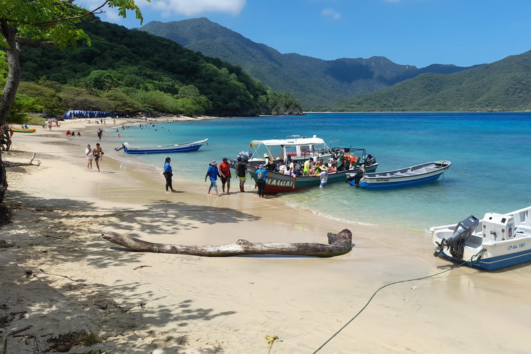 Santa Marta: Full Tour to Tayrona Park with a Swim at Playa Cristal Santa Marta: Full Tour to Tayrona Park with a Swim at Cristal Beach