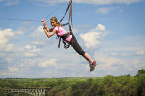 Cataratas Vitória: Experiência Flying Fox com transferes