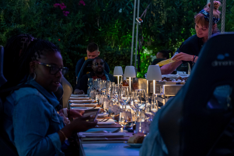 Athènes : Expérience de dîner dans le cielDîner aux étoiles