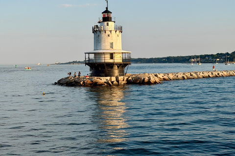 Portland: Casco Bay Boat Tour with Island Yoga & Mimosas