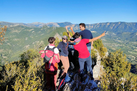 Vertigo hike: the Trou de l'Argent cave from Sisteron