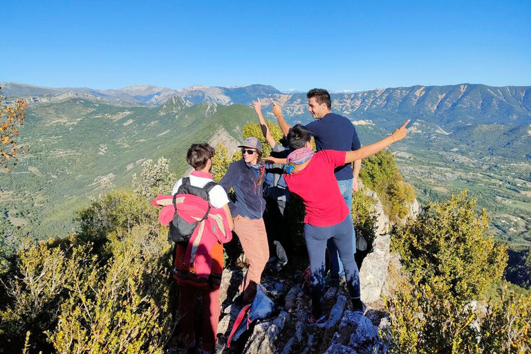 Vertigo hike: the Trou de l'Argent cave from Sisteron