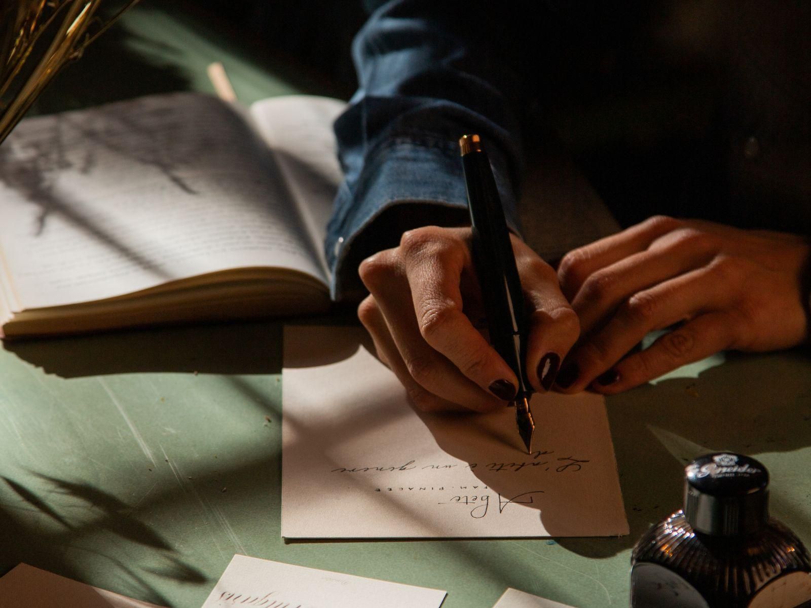 La Fattoria di Vignamaggio: Workshop für botanische Kalligraphie