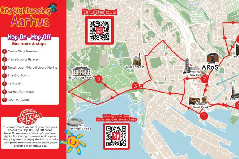 City Sightseeing Aarhus Hop-On Hop-Off Bus Tour