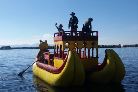 From Puno: Uros and Taquile Islands Full Day Tour with Lunch