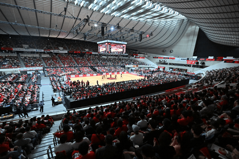 Tokyo: Alvark Tokyo Basketball Game Ticket Short Side Upper Tier seating