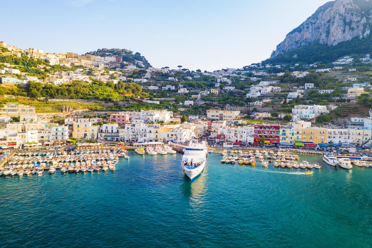 Au départ de Sorrente : visite en petit groupe de Capri (terre et mer)