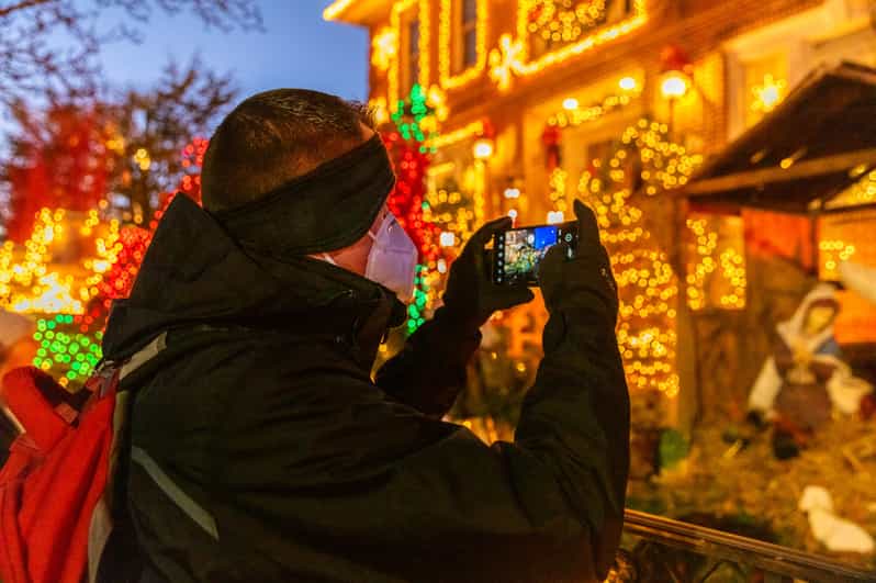 From Manhattan 4Hour Dyker Heights Holiday Lights Bus Tour GetYourGuide