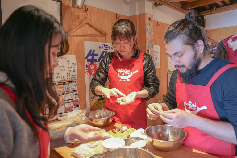 Kyoto Ramen & Gyoza Cooking Class with Professional Chefs