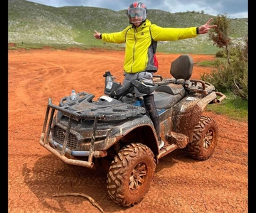 Quad ATV Bike Galicica, from Ohrid.