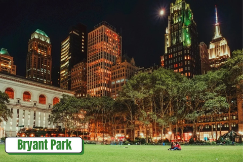 NYC: Wycieczka z przewodnikiem „City Lights &amp; BroadwayNYC: Wycieczka rowerowa z przewodnikiem „Światła miasta i Broadway” 90 minut