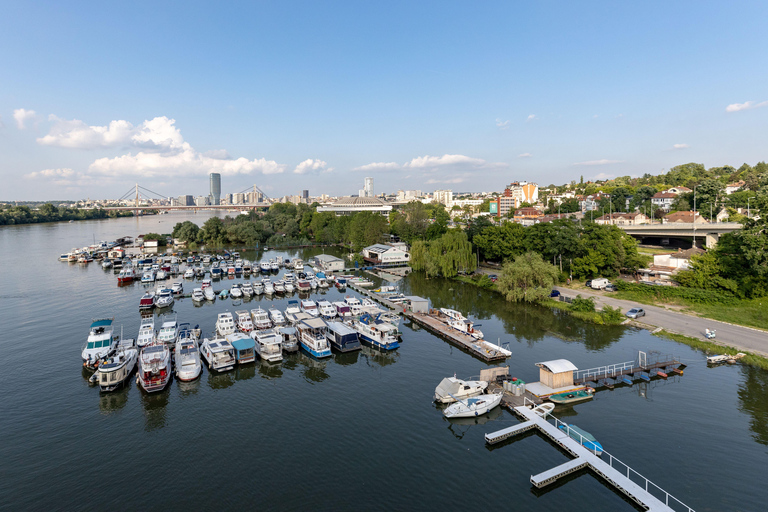 Belgrade: Special Sava and Danube River Cruise with Drinks Belgrade: Sunset Sava and Danube River Cruise with Drinks