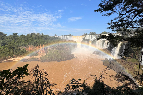 Visite privée d&#039;une journée au Brésil et en Argentine à côté des chutes d&#039;IguassúVisite privée d&#039;une journée des côtés brésilien et argentin des chutes