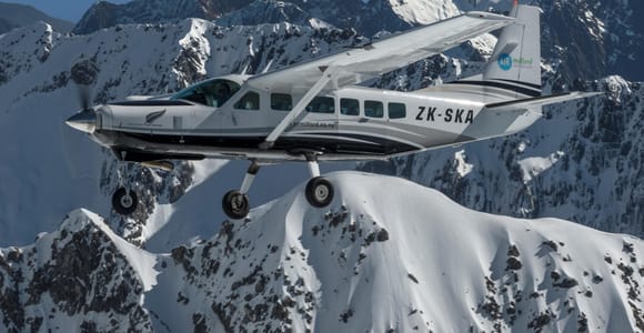 Milford Sound & Big 5 Glaciers Scenic Flight from Queenstown