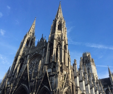 Rouen: Privat vandretur med en autoriseret guide