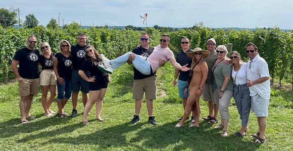 Niagara: Mittagessen im Weinberg Erlebnis