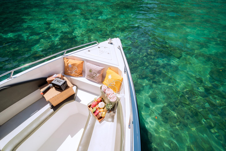 Krabi : tour en bateau privé de luxe à grande vitesse des 4 îlesDemi-journée