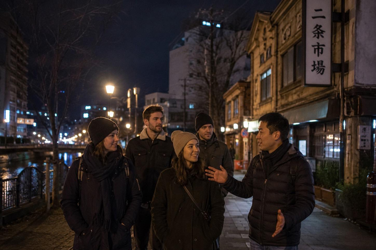 Sapporo Private Night Walk: Susukino & City Lights