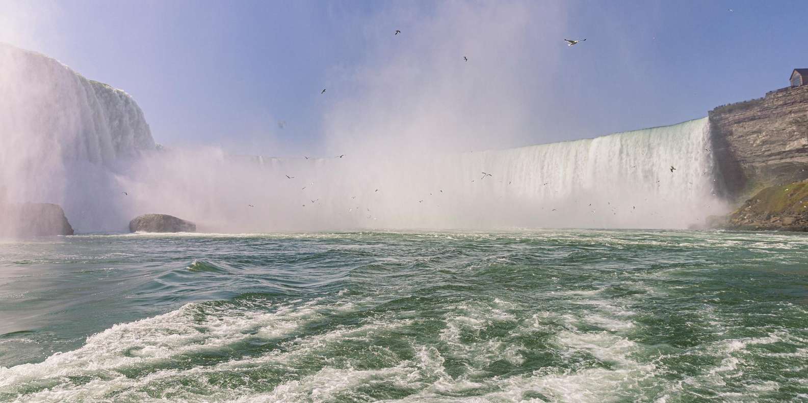 Niagara Falls: Early Access Boat & Journey Behind the Falls