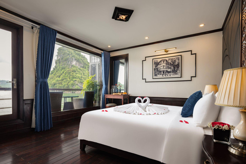 Hanoi: crociera di 2 giorni Halong-Lan Ha Bay BEST SELLER 5* in balcone