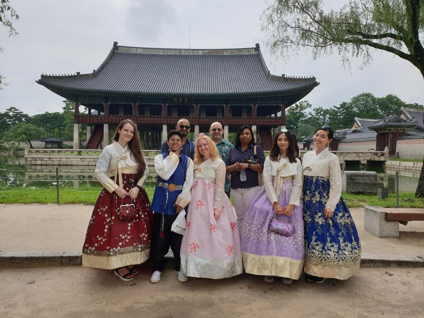 Han Style Traditional Korean Cooking and Hanbok Experience in