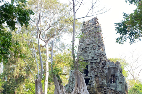 Siem Reap: Angkor Wat & Ta Prohm Half-Day Offbeat Jeep Tour Option 2: Angkor Wat Sunset & Ta Prohm with English Guide