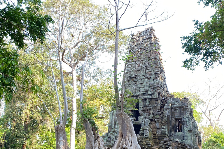 Siem Reap: Angkor Wat & Ta Prohm Half-Day Offbeat Jeep Tour Option 2: Angkor Wat Sunset & Ta Prohm with English Guide