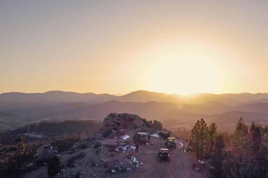 Woodland Park: 2-stündige geführte UTV-Tour bei Sonnenuntergang in den Rocky Mountains. Foto: GetYourGuide