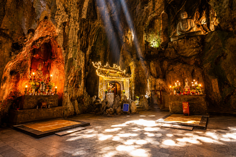 Da Nang: Marble Mountains, Basket Boat & Hoi An Private Tour